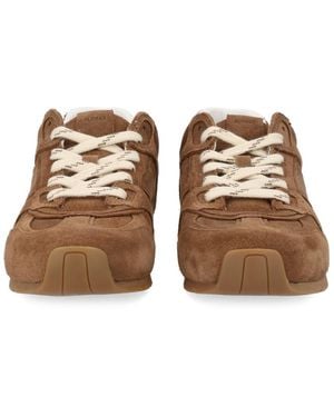 Alohas Trainers Tb.56 Leather Cow Trainers - Brown