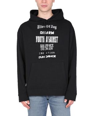 Raf Simons Classic Drawstring Hoodie For - Black