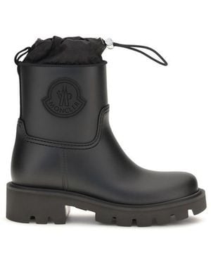 Moncler Pvc Rain Boots - Black