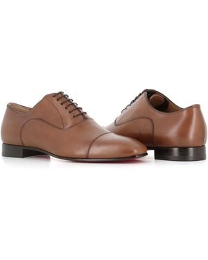 Christian Louboutin Oxford Greggo Flat - Brown