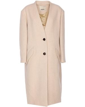 Isabel Marant Florane Coat - Natural