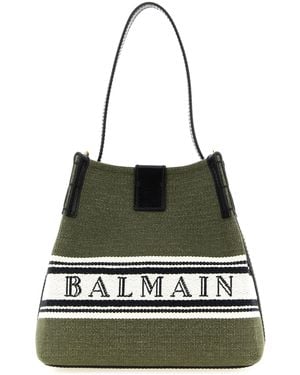 Balmain 'Release' Bucket Bag - Black