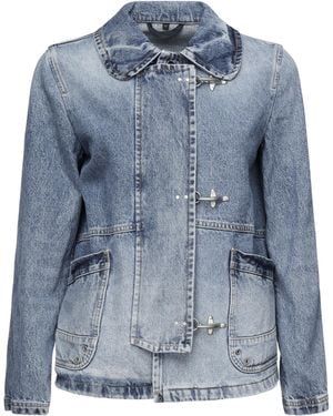 Fay Coats Cotton - Blue