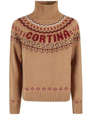 Mc2 Saint Barth Box Jumper - Brown