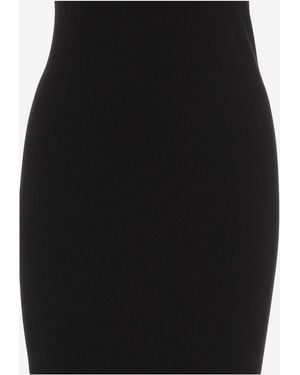 Balenciaga Stretch Viscose Long Dress - Black