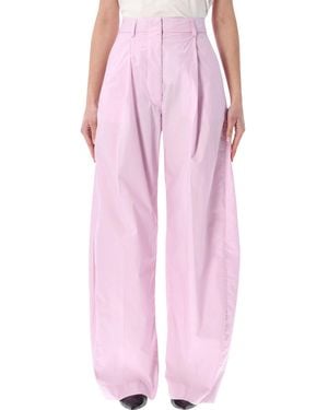 Thelatest The Latest Billie Poplin Trousers - Pink