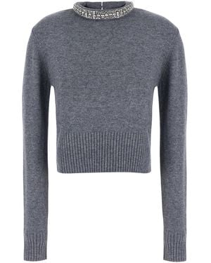 Pinko Jumper Berlin Wool Jumpers - Blue