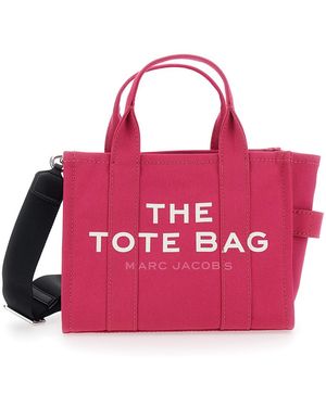Marc Jacobs Handbag The Small Tote Cotton - Pink