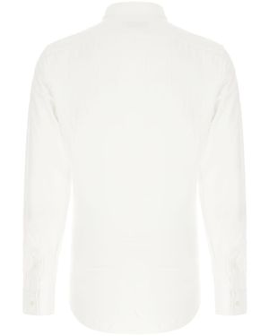 Corneliani Stretch Nylon Shirt - White