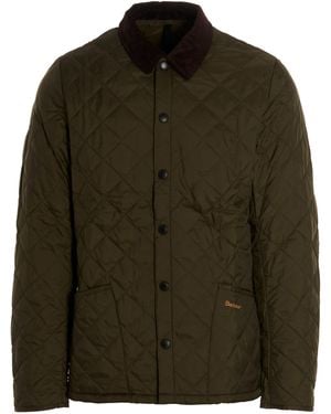 Barbour Olive Heritage Liddesdale Jacket - Green