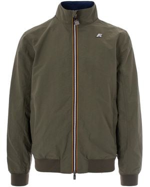 K-Way Giubbino Arsene Cotton Double - Green