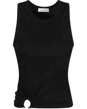 Rabanne Sleeveless Tank Top - Black