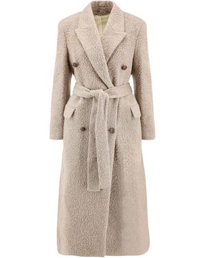 Golden Goose Coats Pocket Lining: Cotton - Natural