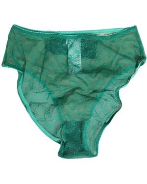 Dolce & Gabbana Lace Nylon Dg Lingerie Panty Brief Underwear Elastane Clothing - Green