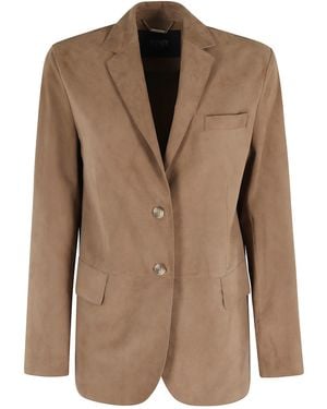 Seventy Giacca Camoscio - Brown