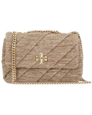 Tory Burch Kira Draped Raffia Bag - Multicolour