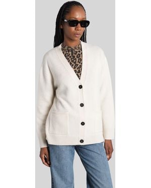 Anine Bing Jackson Cardigan - Natural