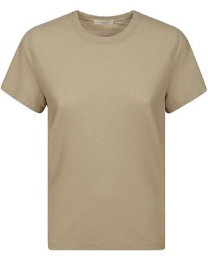 Zanone T-Shirt Ss Cotton Tshirt - Natural