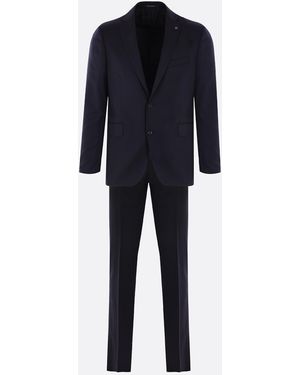 Tagliatore Bruce Three-Piece Suit - Blue