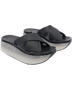 Premiata Sandals Rubber/Rubber Sole - Black
