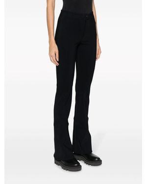 Filippa K High-Waisted Flared Trousers - Black