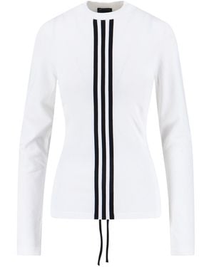 Y-3 Sweaters Viscose - White
