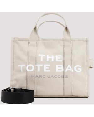 Marc Jacobs The Medium Tote Cotton Bag - White
