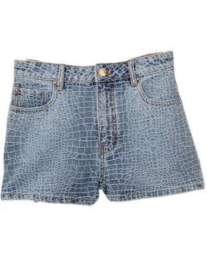 Self-Portrait Self Portrait Shorts - Blue