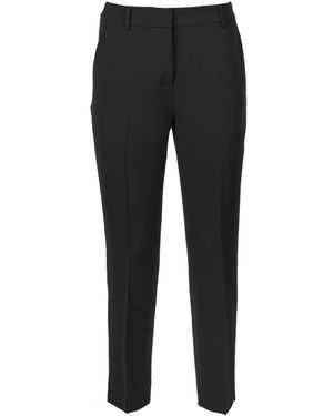 Via Masini 80 High-Waisted Trousers For - Black