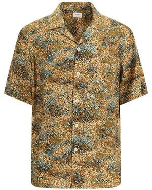 Saint Laurent All-Over Print Boxy Shirt - Multicolour