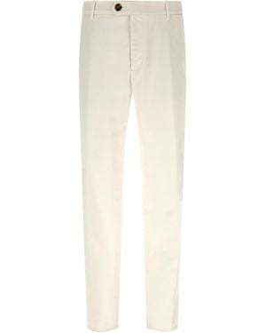 Brunello Cucinelli Cotton Casual Trousers - White