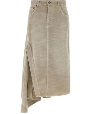 Haikure Ann Bull 44 Skirt Cotton - Natural