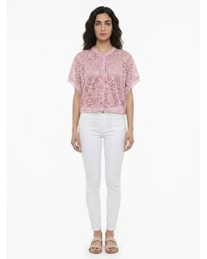 Dolce & Gabbana Rayon Blouse - Pink