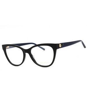 ESCADA Escada Vese03 Cat Eye Acetate Eyeglasses - Black