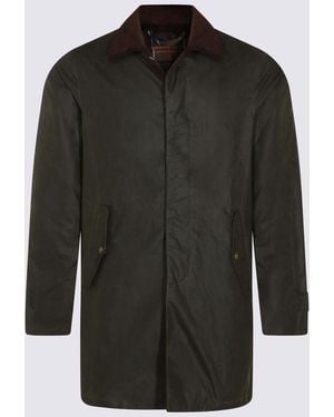 Barbour Cotton Wax Trench - Black