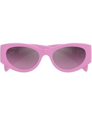 Gucci Sunglasses Cat Eye Full Rim, Frame And Mirror Lens Gg1691S003 - Purple