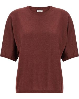 Brunello Cucinelli Cashmere Cardigan Clothing - Red