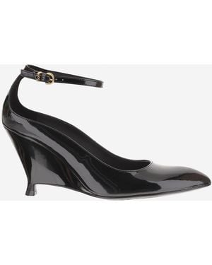 Pinko Leather Heeled Shoes Gwen Upper: Cow - Black