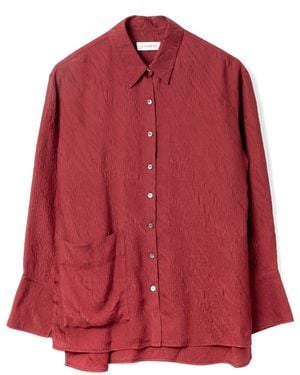 Lanvin Textured Loose-Fit Shirt