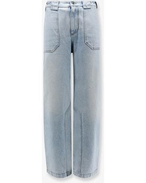 Loewe Paula's Ibiza Cotton Jeans - Blue