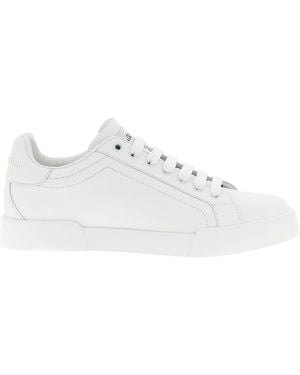 Dolce & Gabbana Portofino Trainers - White