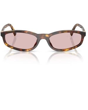 Miu Miu Miu 0Mu A06S Acetato Sunglasses - Pink