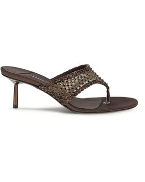 Le Silla Sandals Gilda Goatskin (Hircus Goatskin) - White
