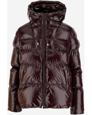 Pinko Nylon Padded Down Jacket - Brown