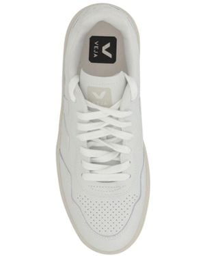 Veja Sneakers V-90 Other Fibers Sneakers - White