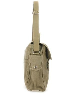 A.P.C. Borsa "Besace Récupération" Con Logo - Metallic