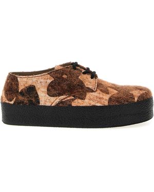 VITELLI Silk On Doomboh Lace Up Shoes - Brown