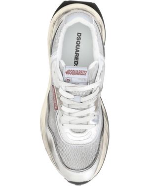 DSquared² Trainers Sprinter Calf Leather (Bos Taurus) Trainers - White