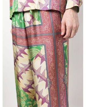 Aries Trousers Silk - Pink