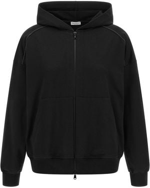Brunello Cucinelli Cotton Sweatshirt Clothing - Black